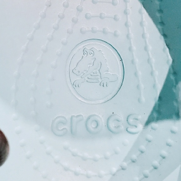 DISNEY ARENDELLE AQUA GLITTER MICKEY CROCS - Picture 7 of 7